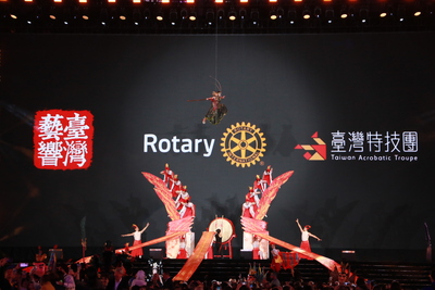 臺灣特技團登上國際扶輪年會開、閉幕舞台